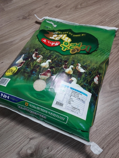(곡성농협) 23년산 유기농 오리와우렁이쌀 10kg