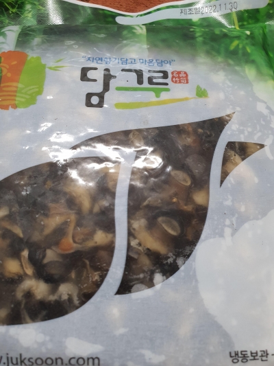 [6차산업] (담양죽순영농조합법인) 담그루 손질 급냉 우렁이살 (500g)