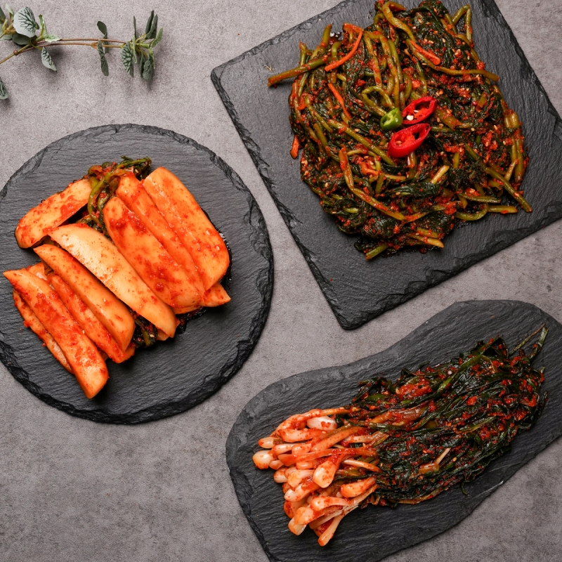 (궁`s food) 여수 100% 국산 김치 (총각김치/파김치/열무김치) 1kg