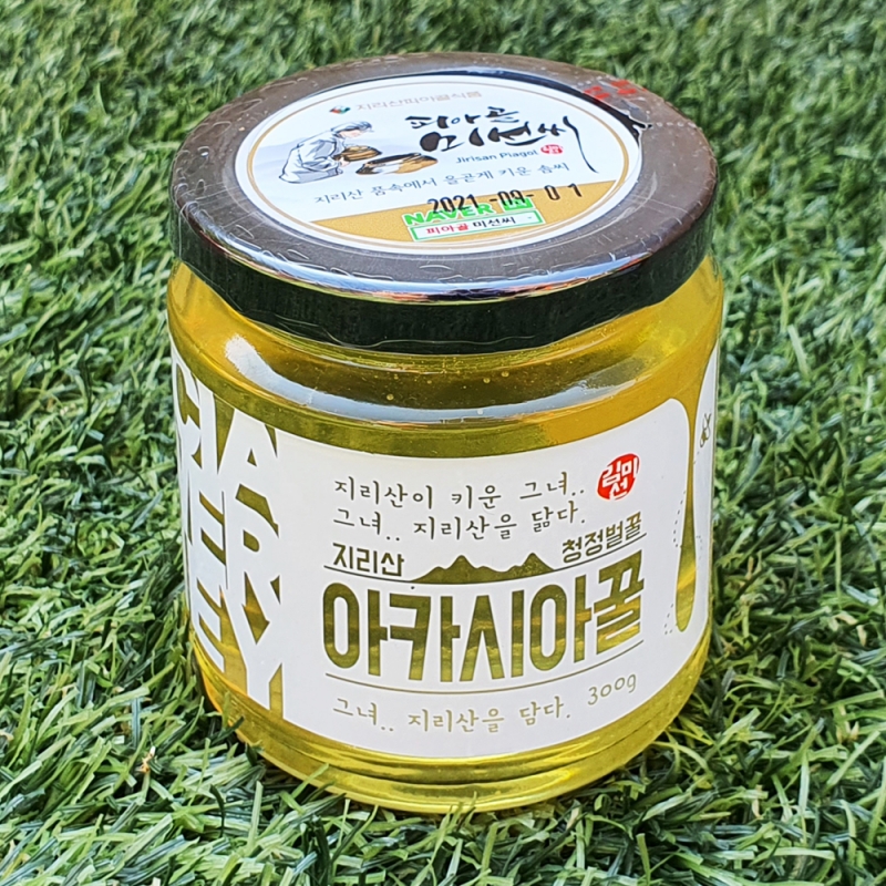 (지리산피아골) 농부들이 채밀한 지리산 청정벌꿀 아카시아꿀 (300g~2.4kg)