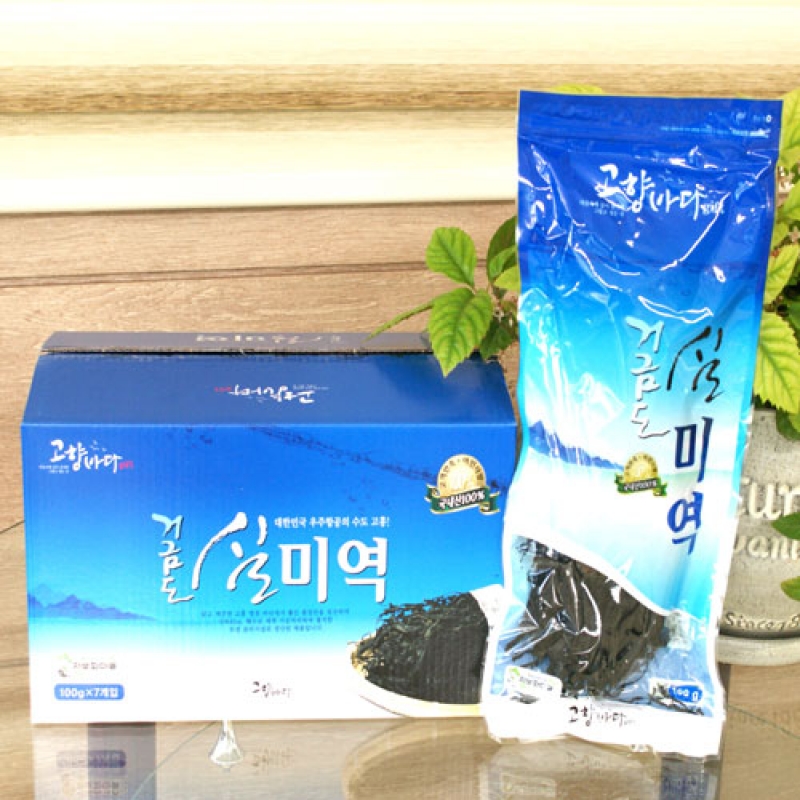 (해양물산) 거금도 실미역 700g (100g*7)