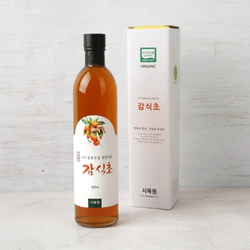 (시목원) 발효숙성 유기농 감식초 500ml (3년/5년)